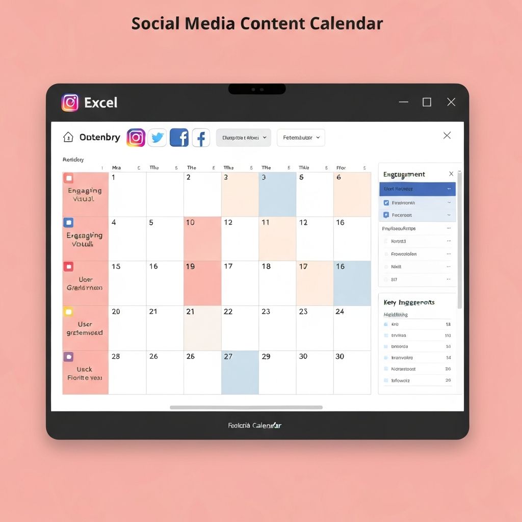 Social Media Content Calendar